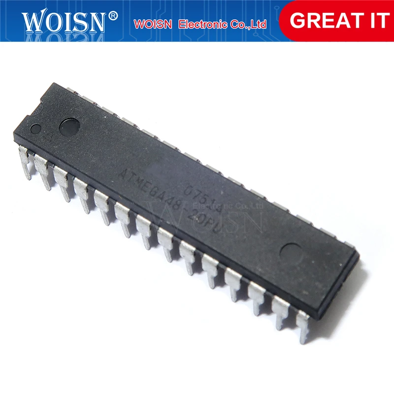 1pcs/lots ATMEGA48-20PU ATMEGA48PA-PU ATMEGA48V-10PU ATMEGA48V DIP-28 In Stock