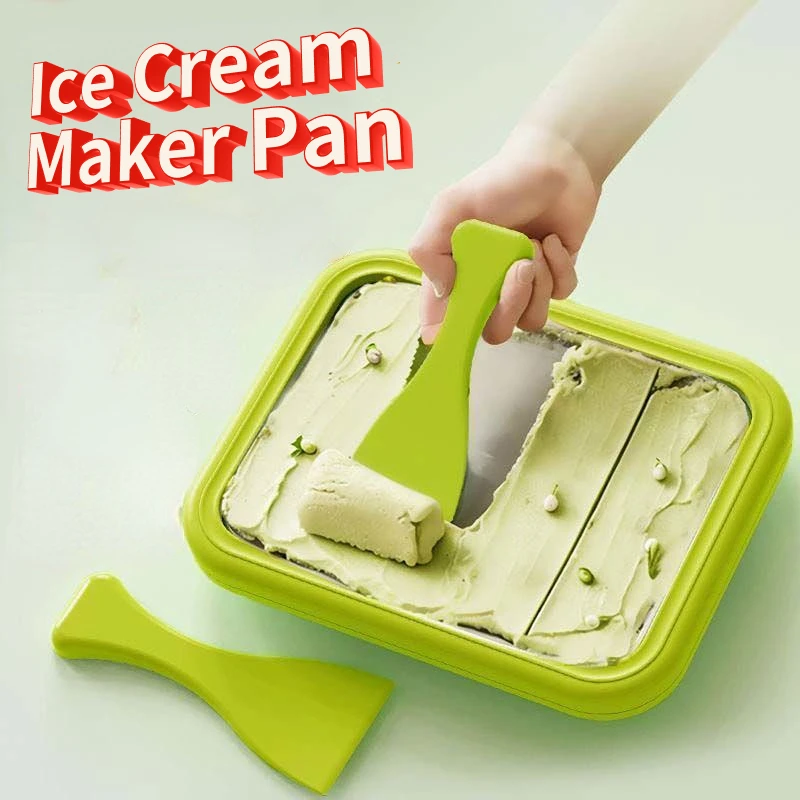 

New Ice Cream Maker Stir Fry Yogurt Machine Handmade DIY Ice Cream Roll Sweet Spot Cold Plate Summer Ice Cream Tool Household
