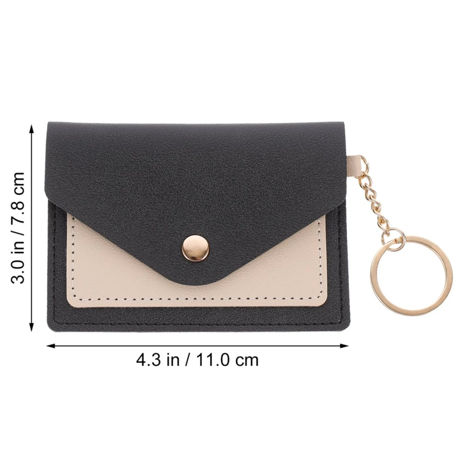 

Small Coin Purse Keychain Wallet - Portable Change Pouch