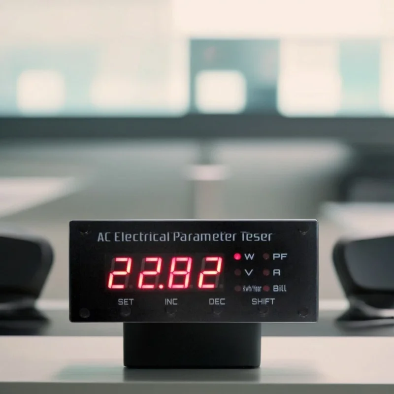 

Display power meter, voltage and current power factor meter, electricity cost and electricity parameter meter