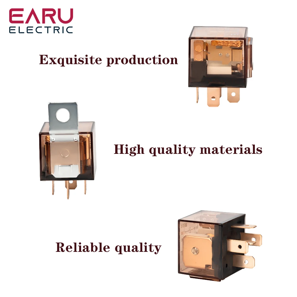 1pcs Waterproof Automotive Relay 12V 100A 5Pin SPDT Car Control Device Car Relays DC 24V High Capacity Switching