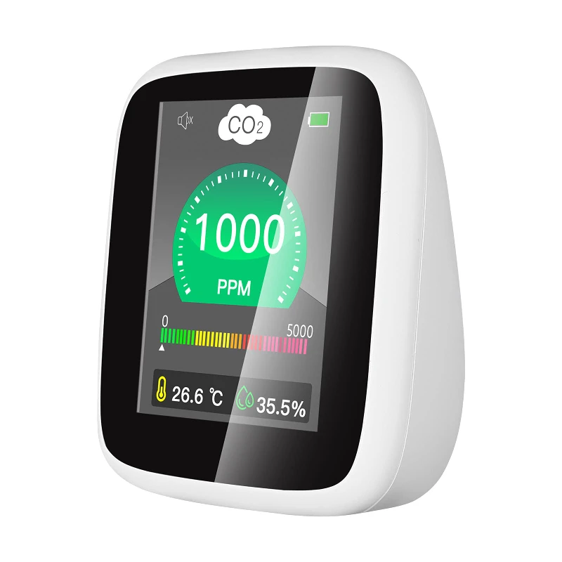 Indoor CO2 Meter CO2  for Home Temperature Carbon Dioxide Air Quality    400~5000ppm Range