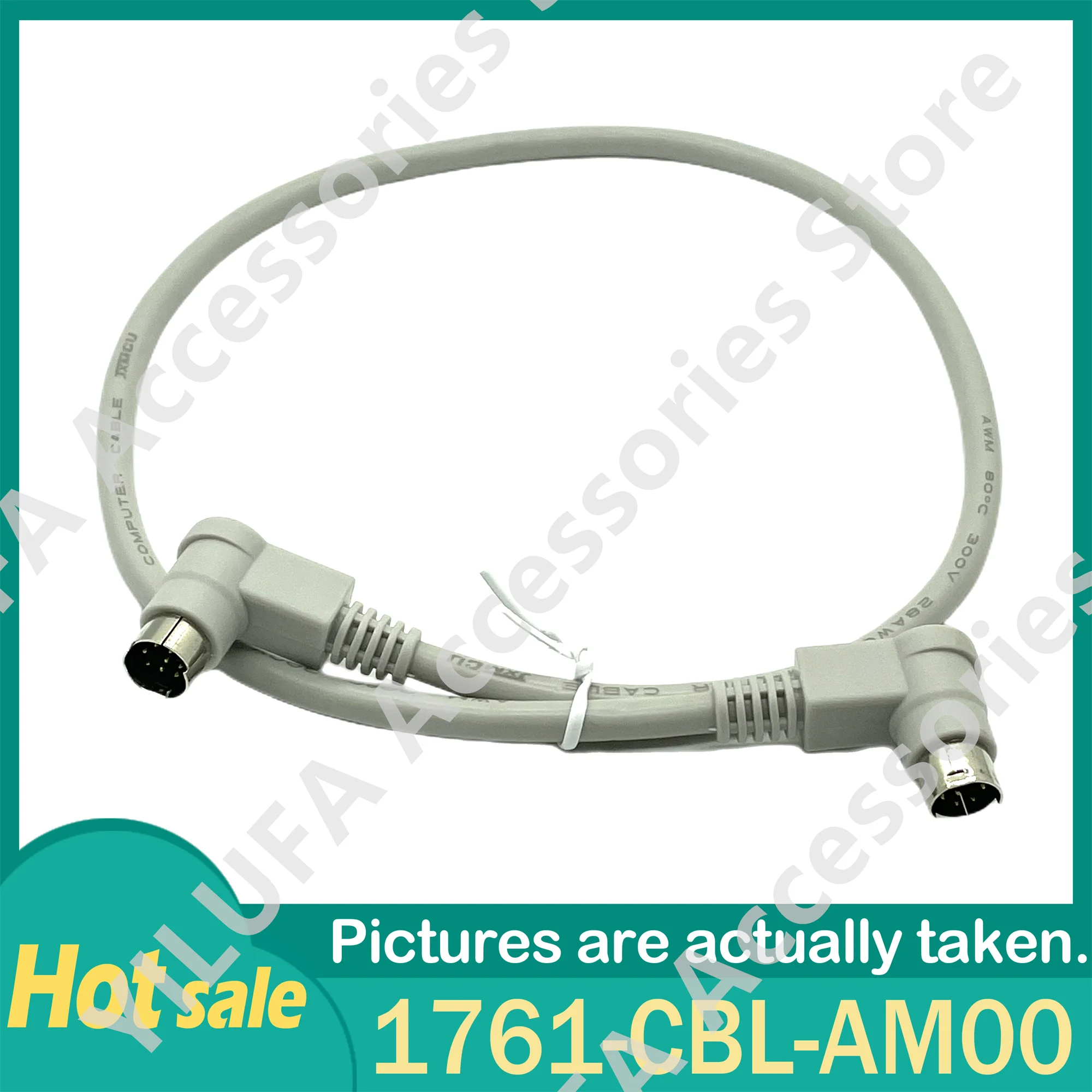 Compatible 1761-CBL-AM00 Programming Cable To Connect 1761 Series CPU