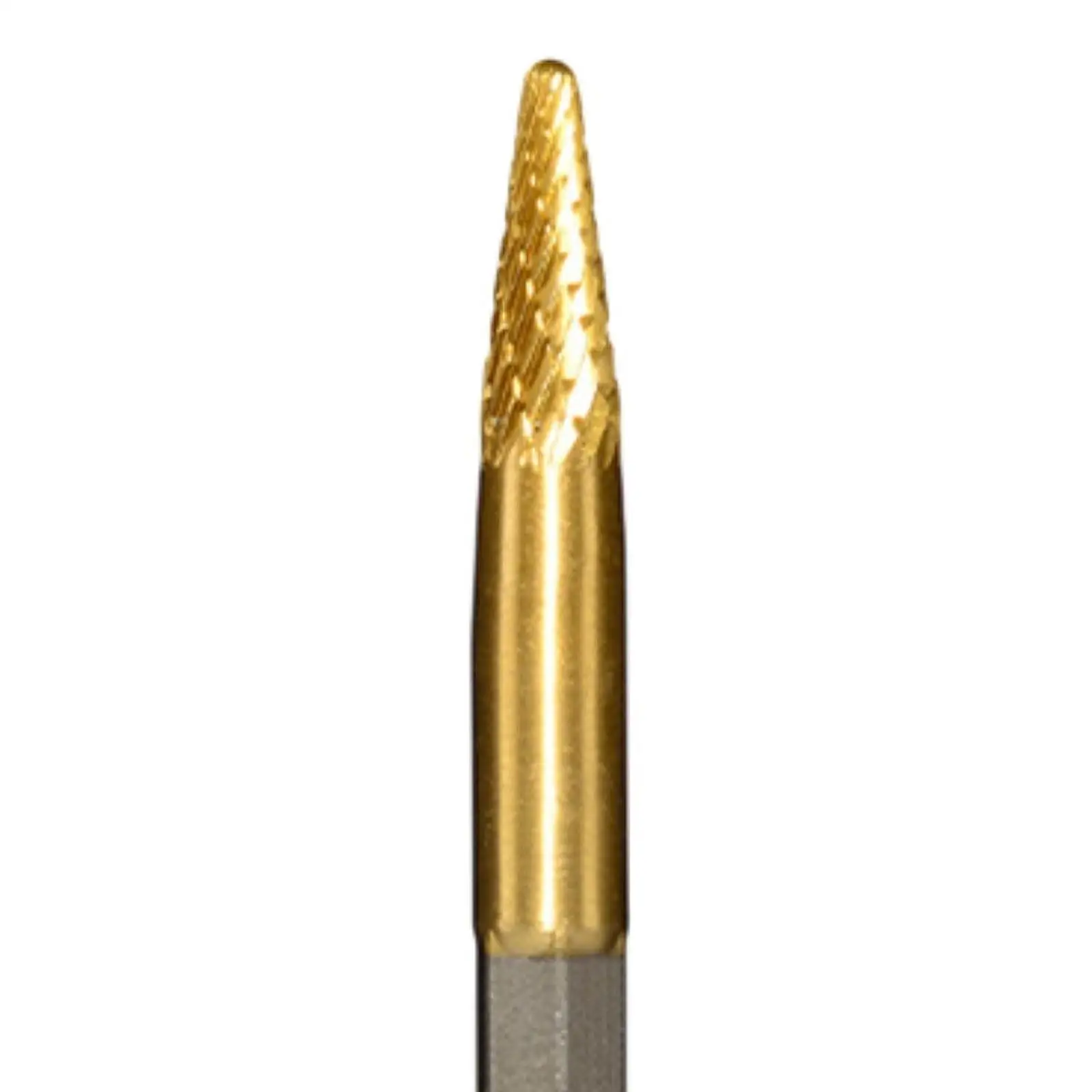 Carbide Rotary Burr Bit,1/4'' Hex Shank Portable Rotary Tool Die Grinder Bit Cutting Burr for Wood Carving Metal Polishing