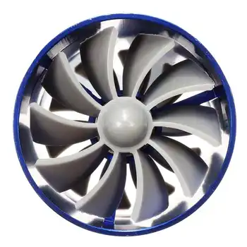 75X64mm univerzální automobilový vzduchový filtr, ventilátor s dvojitou vrtulí, palivový plynový kompresor pro turbínu, turbodmychadlo 6 nejlepší prodej Turbo Fiesta kompresor - №6