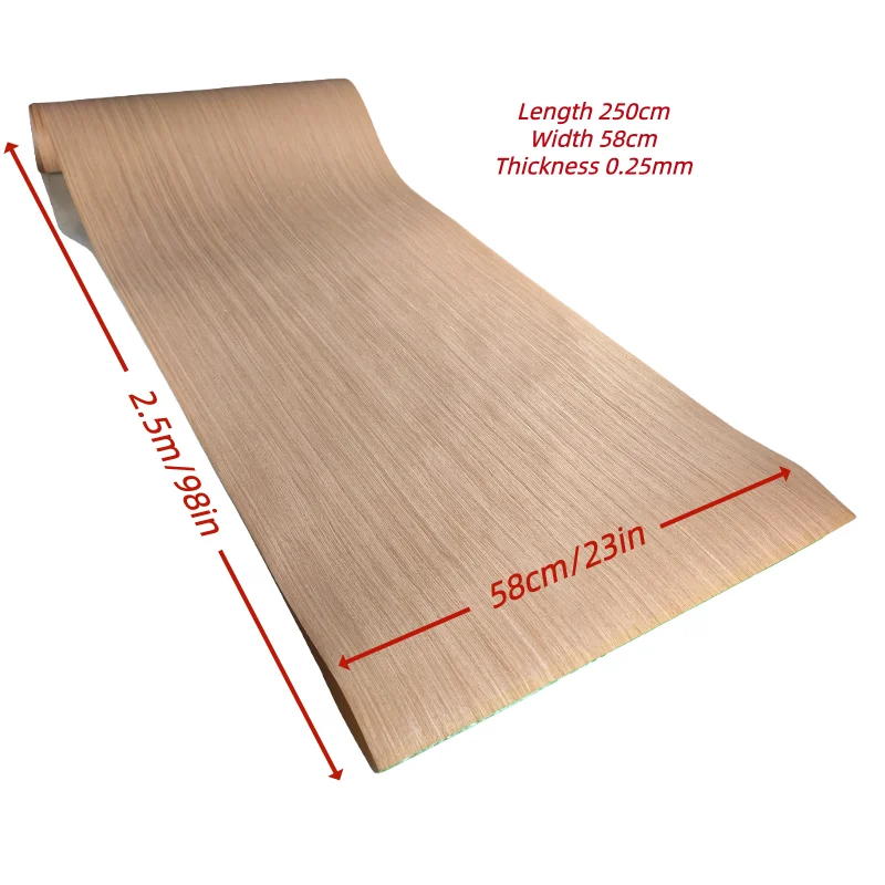 DIY Red Oak Wood Grain Cabinet Overlay Paneling for Kitchen Bathroom Home Decorative Furniture