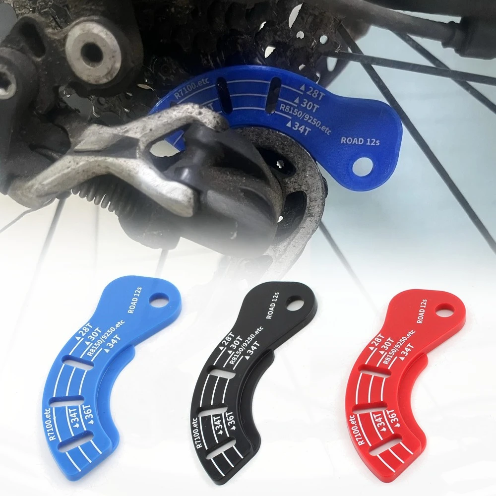 

12T Electric Rear Derailleur Adjuster Adjustment Gauge Guide Tool Chain Gap Tool for Road Bike R7100 R7150 RX820 R8150 R9250
