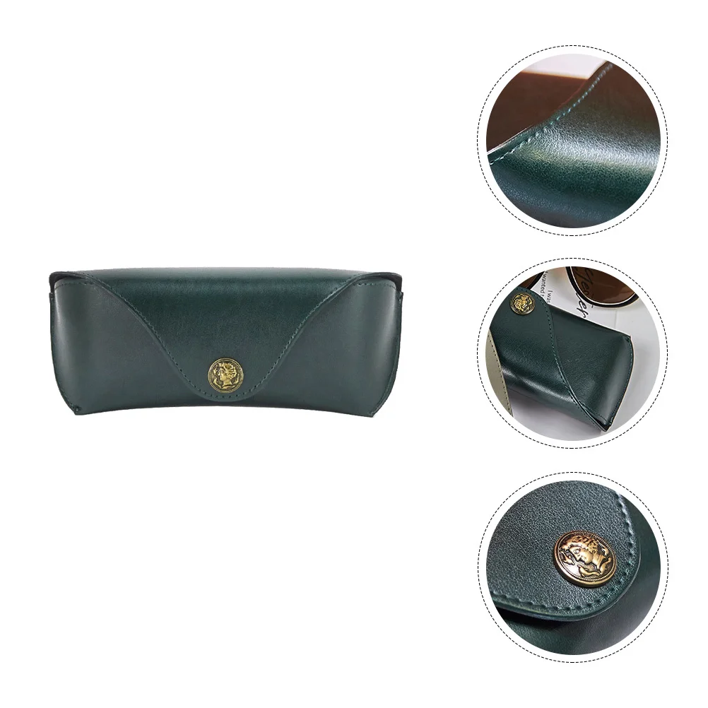 

Glasses Holder Case Card Eyeglasses Storage Bag Practical Packet Retro Style Simple Design Vintage Miss