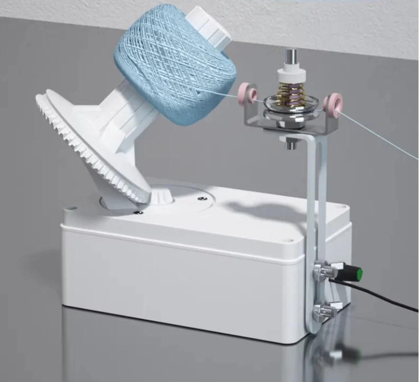 Adjustable Speed Home Electric Yarn Winder, Fast Ball Winding Tool, Thread Winder with USB Interface for Knitting