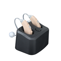 Hot selling MINI hearing rechargeable BTE digital hearing aid with wireless which are similar to hearing assist