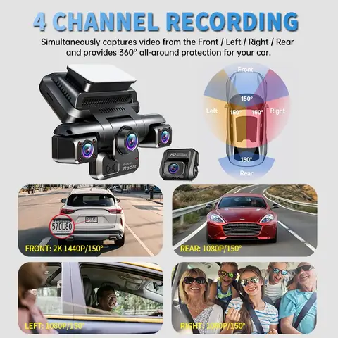 10 best sales car camera 360 - №4