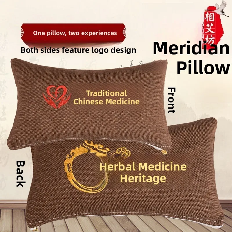 Removable Cover Pulse Diagnosis Pillow Buckwheat Filling Hard Support Office Use Silk Fabric Children's Pillow 3D Cut