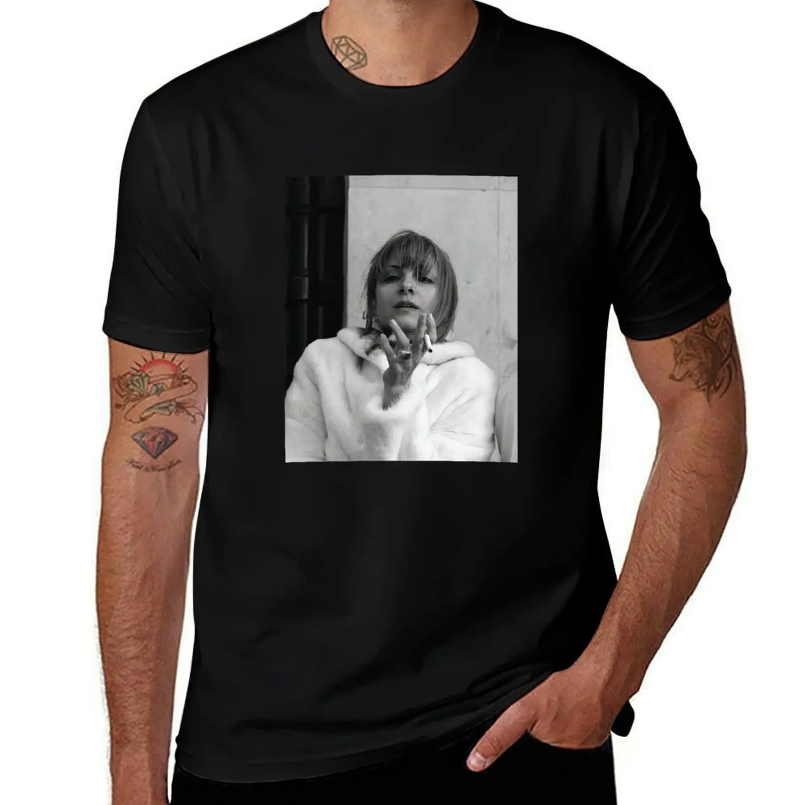 

cotton Najwa mens shirts package T-Shirt T-Shirt t plain t-shirt t for black 100% shirts graphic man cotton