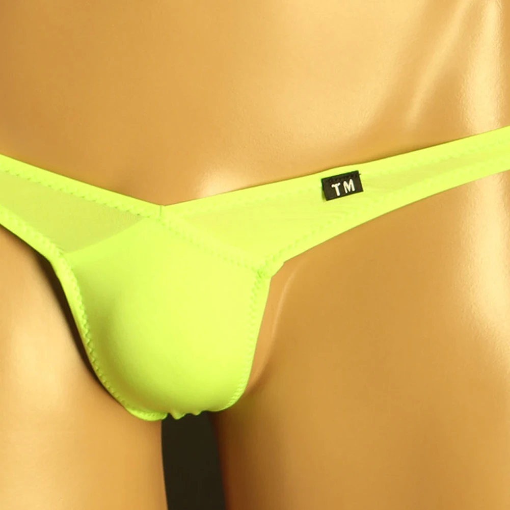 男性のためのセクシーなローブリーフ,シームレス,柔らかく,エロティックな下着