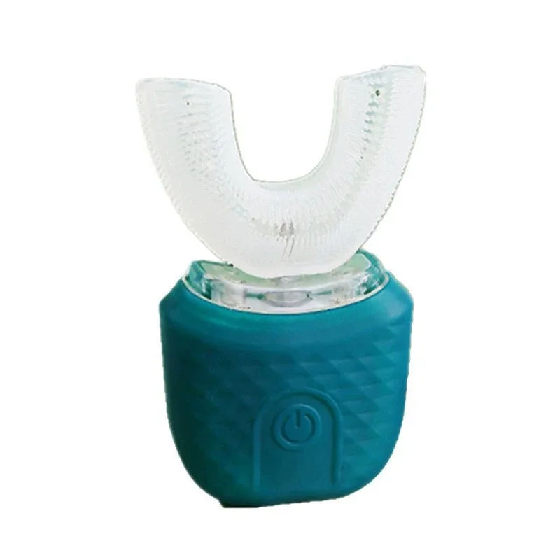Adult U-shaped Ultrasonic Soft-bristled Electric Toothbrush Automatic Sonic Tooth Cleaning Artifact