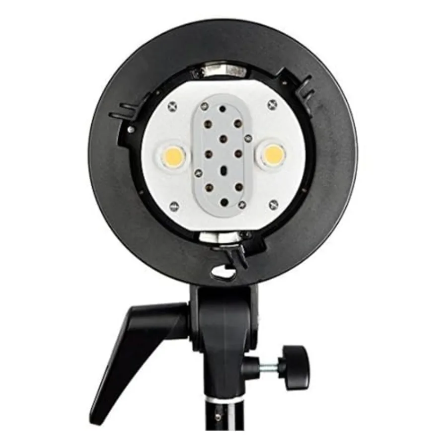 

AD-B2 Dual Tubes Light Head S-Type Bowens Mount Flash Twin Head Bracket to Install 2 AD200 AD200Pro Pocket Flashes or Flashpoin