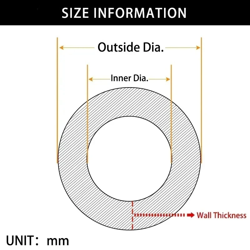 Heavy Duty Oil Resistant for Automotive Lawn Mower Plumbing Fuel Hose Line Kit 8x1M Multi-Size Gas Petrol Tubing (2x3.5-7x10mm)