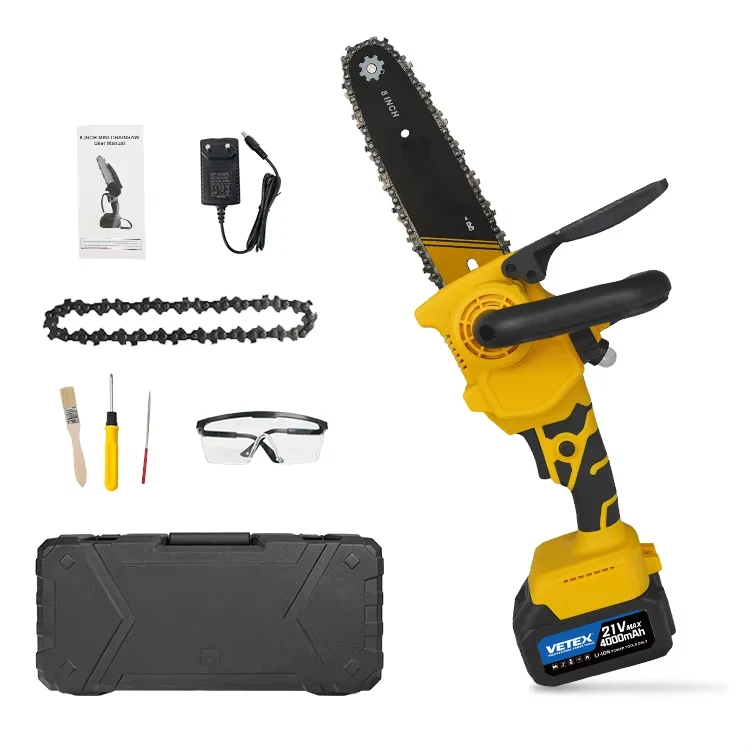 Your Power Bank Can Run This 6-Inch Cordless Chainsaw thumbnail