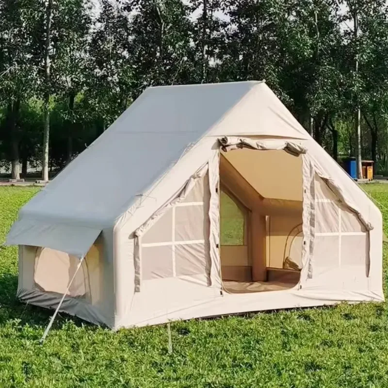 

2025 Easy To Build Light Travel Folding Party Picnic Air Tent 2-3 People For Family Inflatable Camping Tents