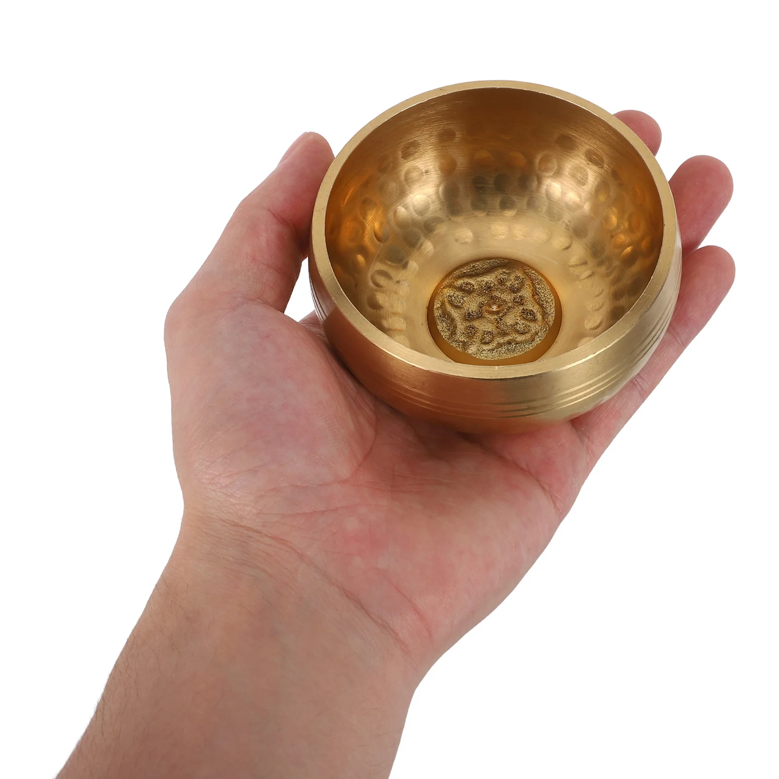 

1Set Mini Singing Bowl 3Inch Authentic Nepal Made Meditation Bowl with Wooden Mallet for Yoga Mindfulness Stress Relief Healing