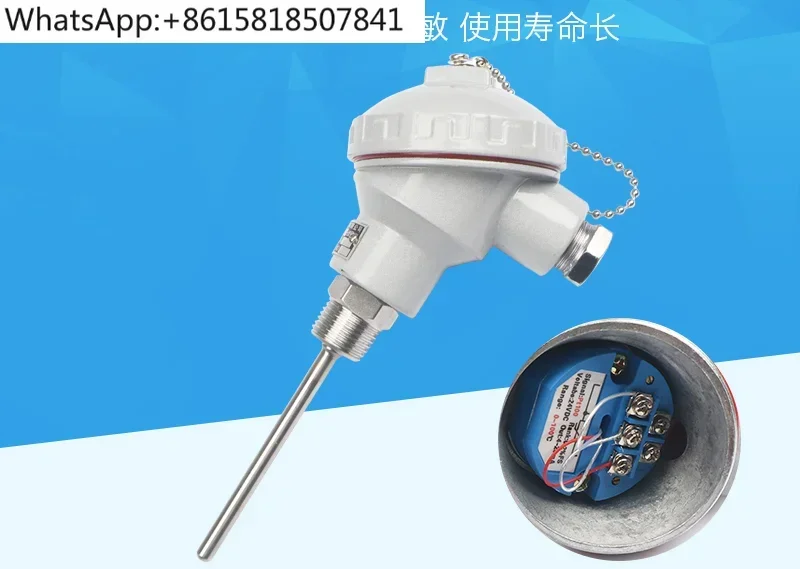 

Integrated Thermal Resistance Pt100 Temperature Transmitter WZPB-231 Threaded Pipe, Platinum Thermal Resistance Class A