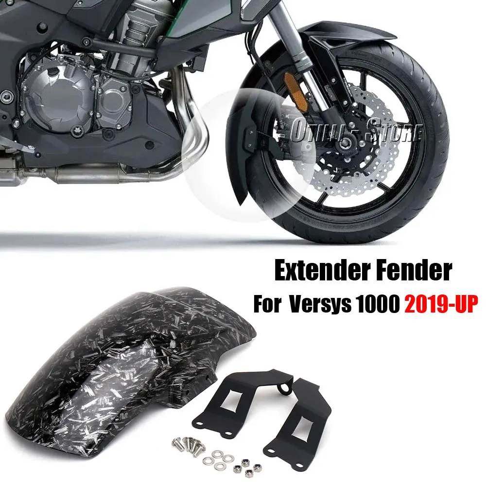 

New Motorcycle Plastics Front Fender Mudguard Cover For Kawasaki VERSYS1000 VERSYS 1000 Versys1000 Versys 1000 2019-2023