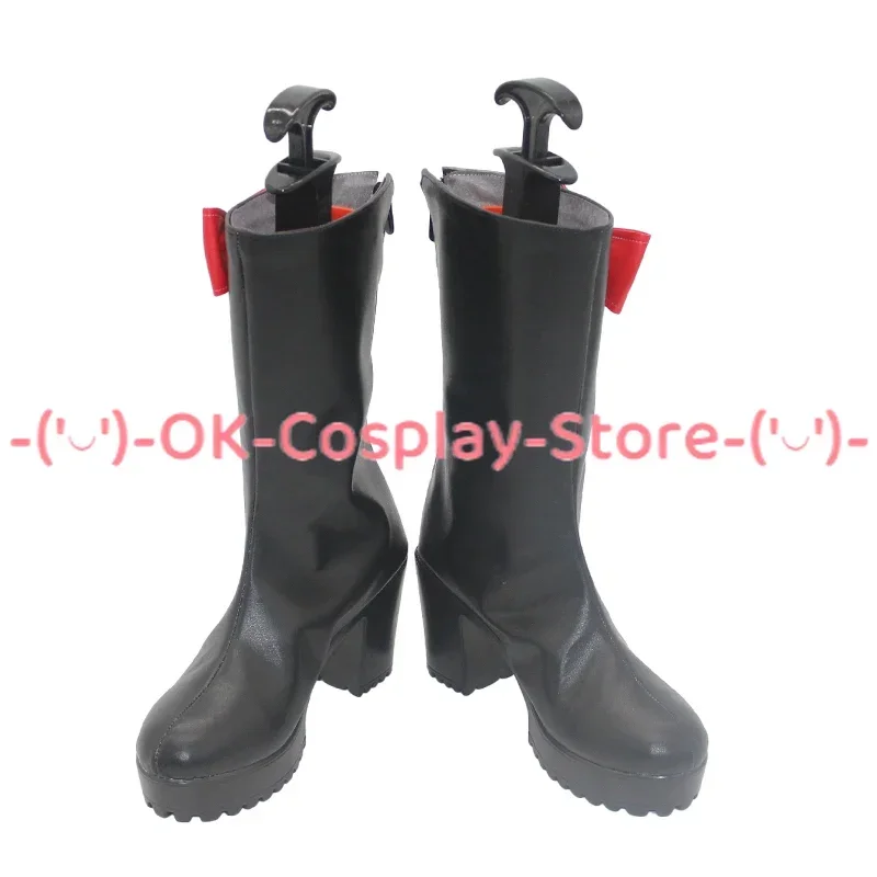[สั่งทำพิเศษ] รองเท้าคอสเพลย์โฮชิโนะ ไอ อนิเมะ โอชิ โนะ โค อุปกรณ์ประกอบฉากสำหรับการแสดงบทบาทสมมติ งานฮาโลวีน งานคาร์นิวัล งานปาร์ตี้วันหยุด รองเท้าบูทหนัง PU สำหรับทุกเพศ