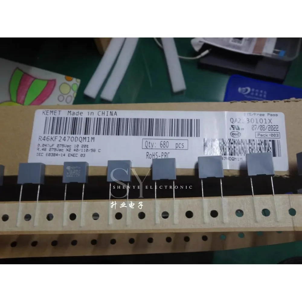 

20PCS AV R46 0.047uf/275VAC 47nf 473 Brand new 10mm film capacitor R46KF2470DQM1M