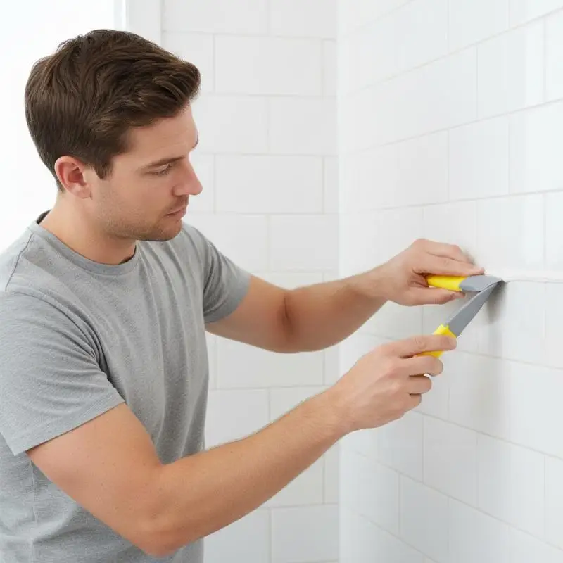 

Yellow Squeegee Caulking Scraper Multifunctional External Corner Sealant Scraper TPU Scraping Caulking Tool