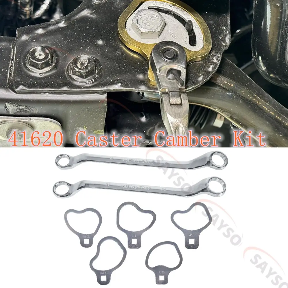 

7 шт. Новый профессиональный комплект роликовых и развала из нержавеющей стали с держателями кулачковых ключей для грузовиков и внедорожников GM (OEM 41620–415