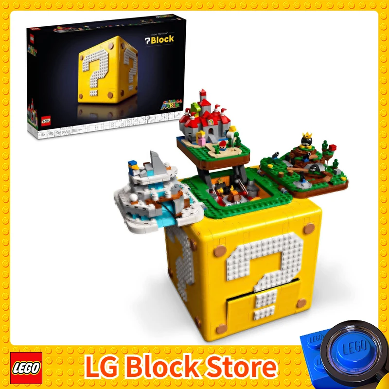 LEGO Super Mario 64™ Fragezeichen-Block 3D-Modellset 71395: Ein detaillierter Erfahrungsbericht für Sammler und Fans