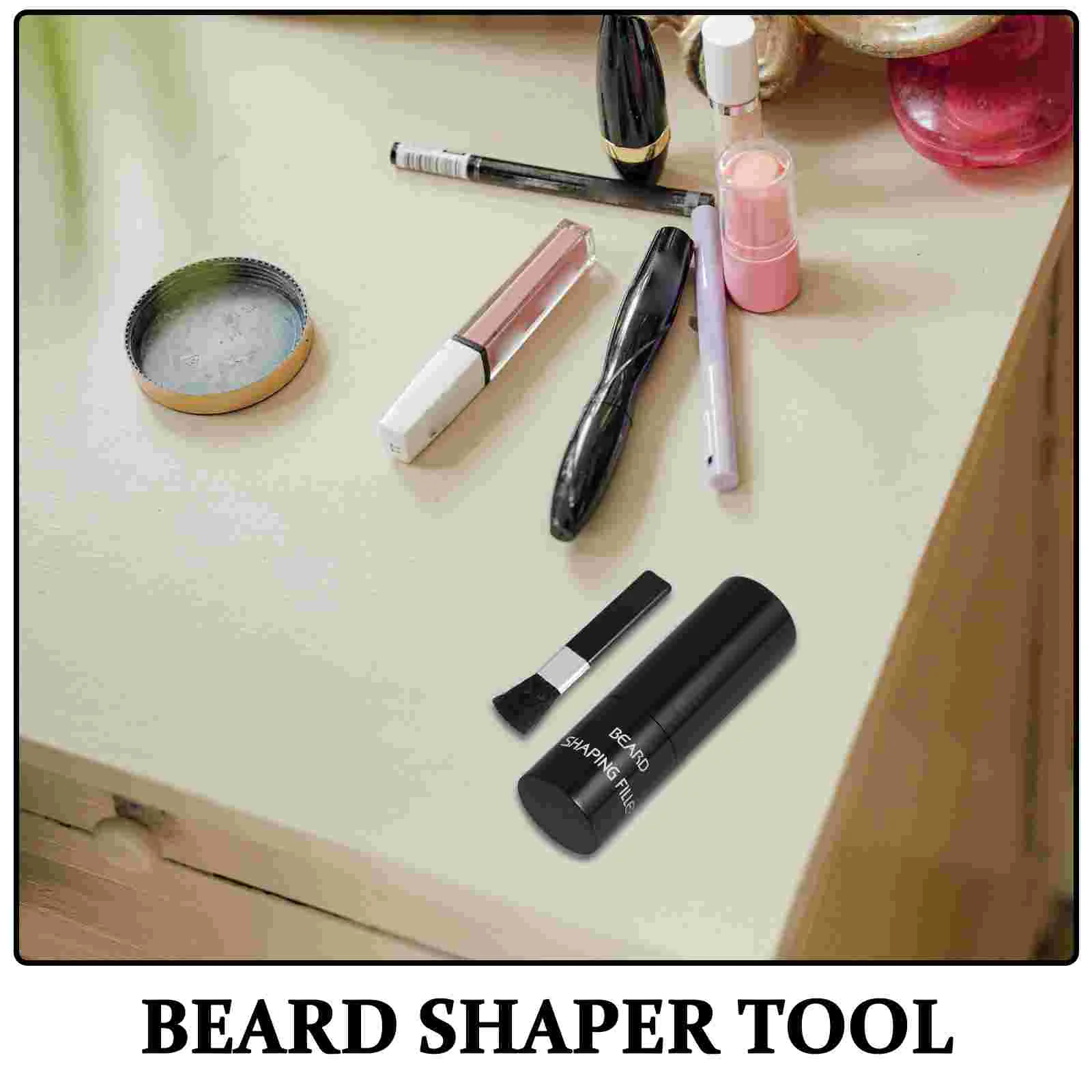 Accessori per crema per il riempimento della barba Kit per modellare il modello per lo styling dello strumento per modellare la scollatura
