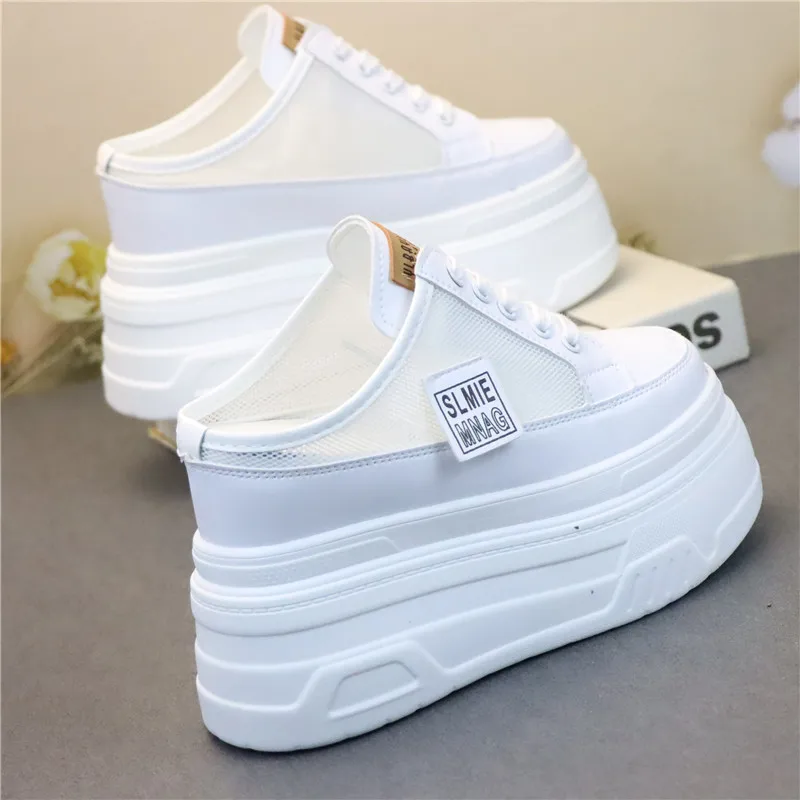 QICED Women Platform Wedge Sandals 4