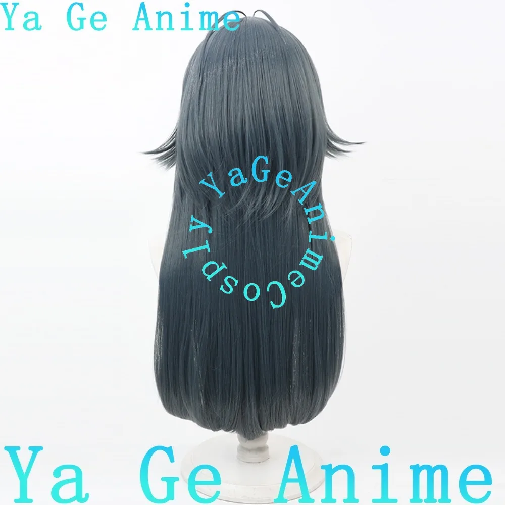 아이돌마스터 밀리언 라이브! 츠키무라 테마리 코스프레 가발 컬러 그라데이션 애니메이션 카니발 파티 합성 내열성 헤어