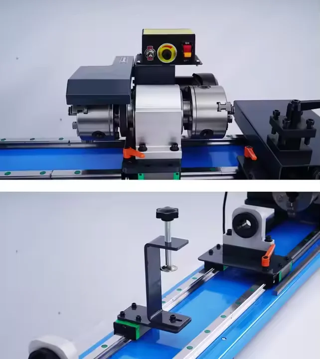 Variable speed mini billiard club billiard repair machine lifting track, suitable for workshop use, high safety