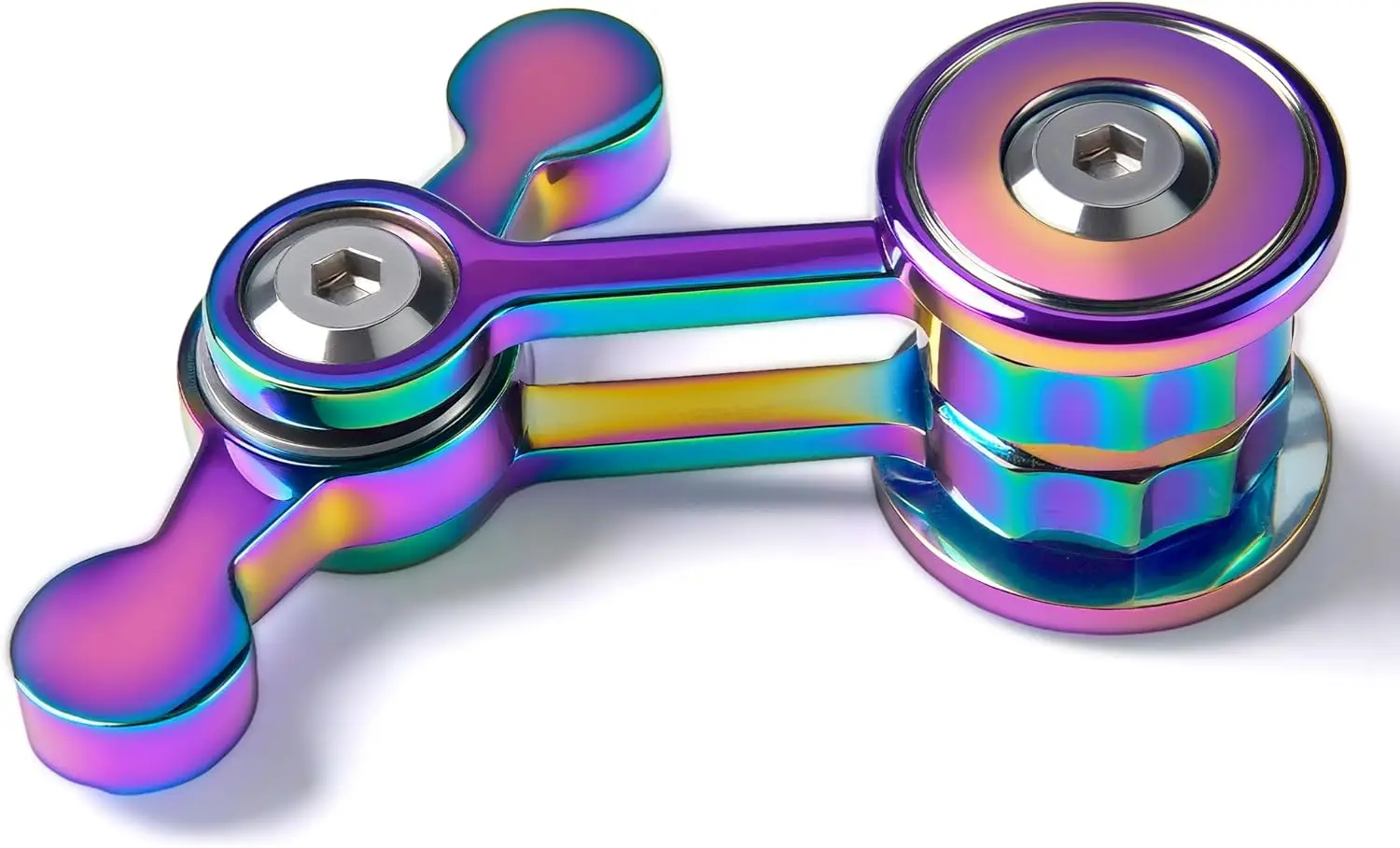 

Металлический бесшумный спиннер для взрослых мужчин, игрушка для снятия стресса на рабочем столе, крутые гаджеты для подростков и детей