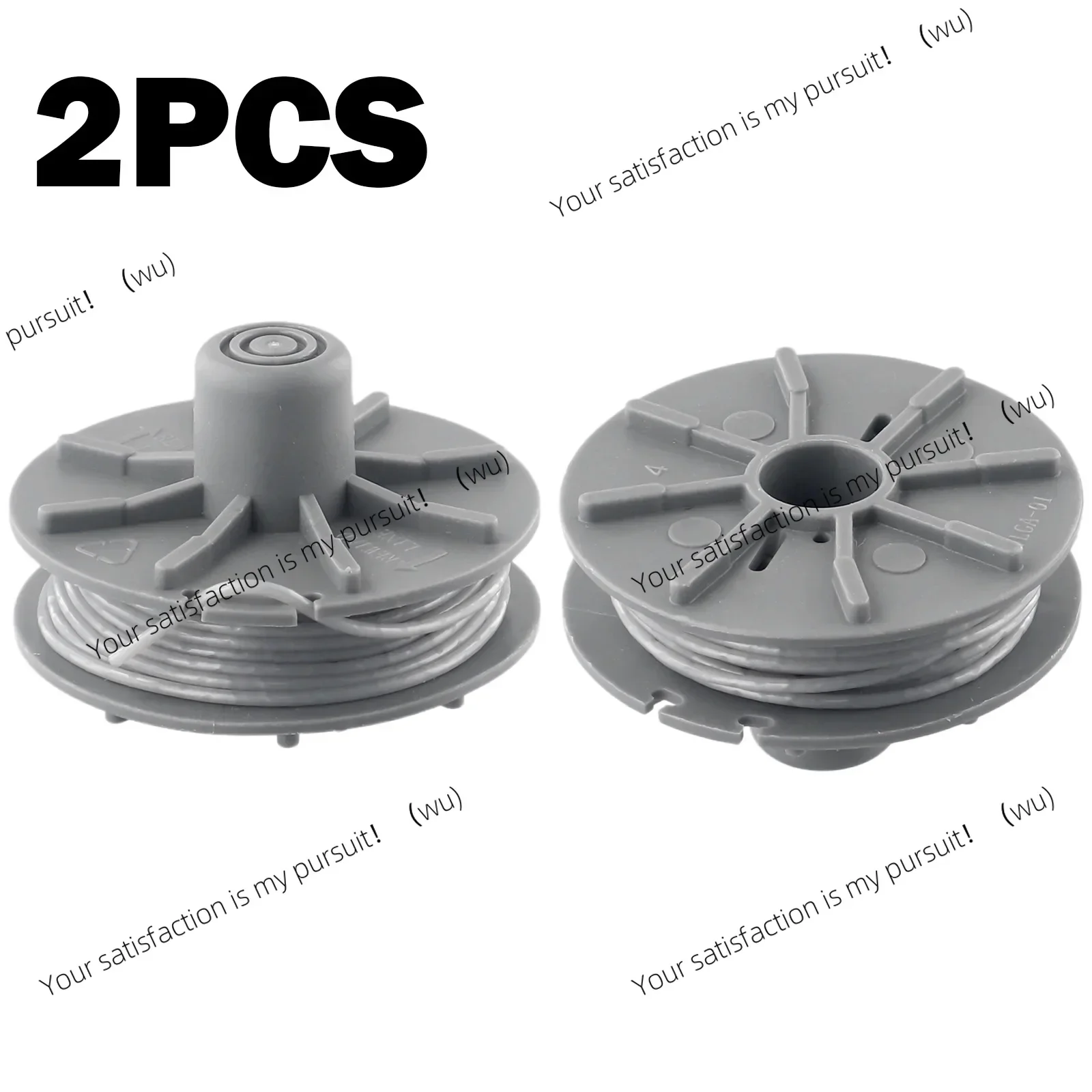 Quick and Easy Installation for SmallCut 300/35023/EasyCut 40025 Replacement Spool Keeps Your Trimmer Wire in Place