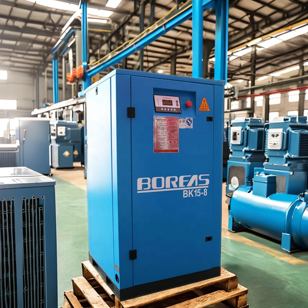 ضاغط هواء لولبي اقتصادي صغير الحجم Boreas BK 15-8