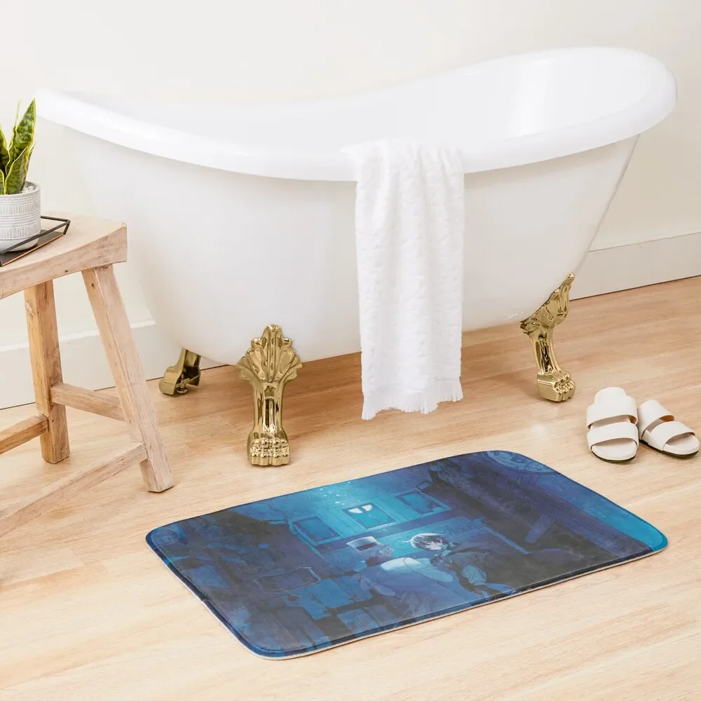 

Vanitas no Carte OST Bath Mat Washable Non-Slip Kitchen Rug Mats In The Bathroom Non Slip Carpet Kitchen Rug Mat