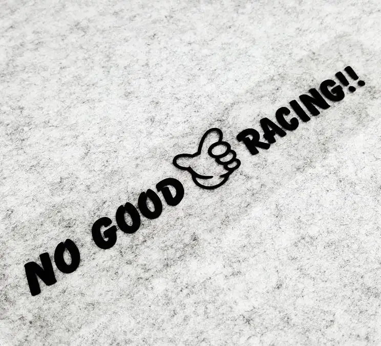 Reflective NO GOOD Kanjo Osaka Japan Stickers JDM Racing Vinyl Decals Styling Decor for Car Motorcycle Truck Van