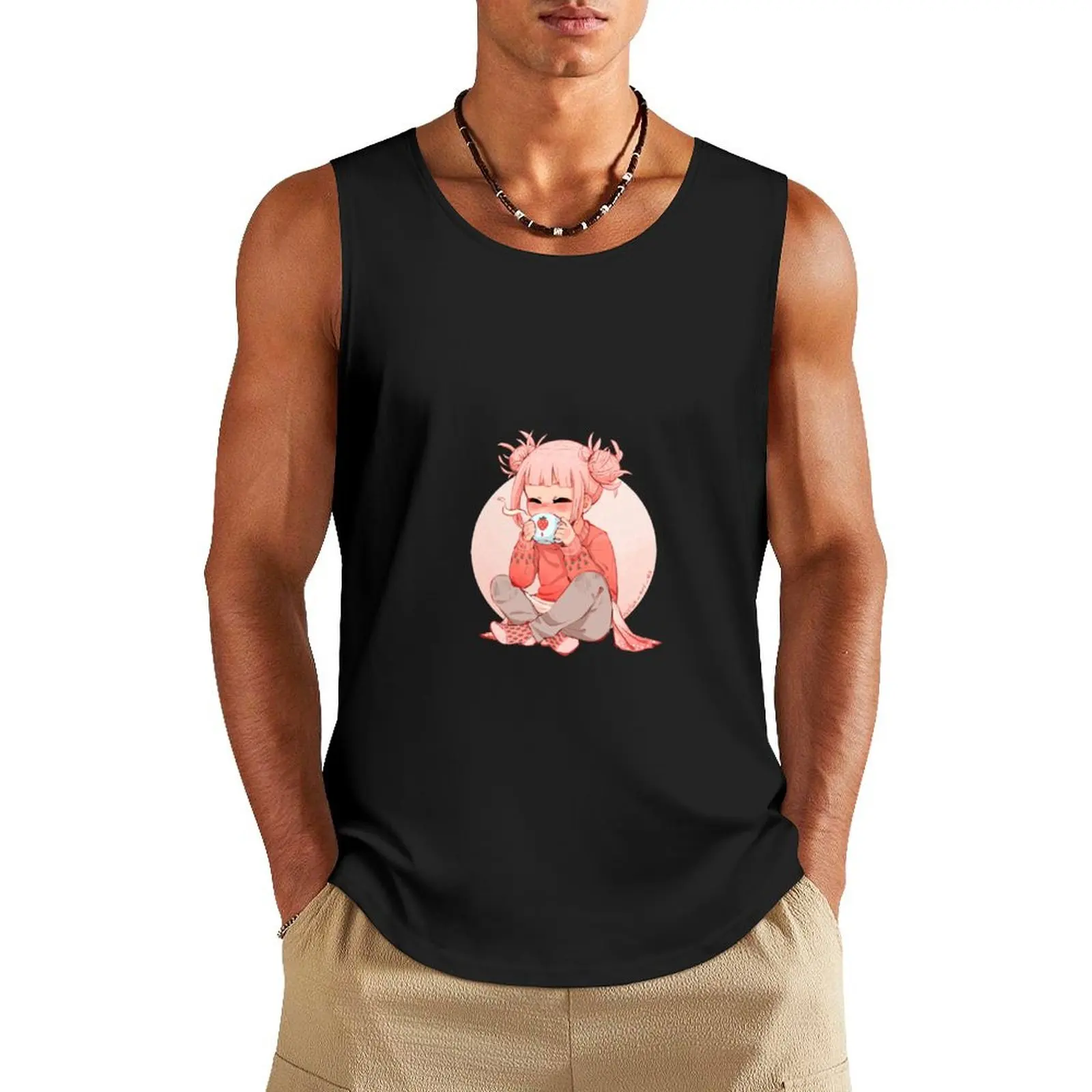 Strawberry Toga Tank Top clothes for men summer t-shirt Men's T-shirt male