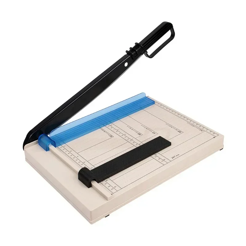 SL-A A4 Paper Cutter with Detachable Blade and Pressure Strip Lightweight Manual Small Paper Cutter