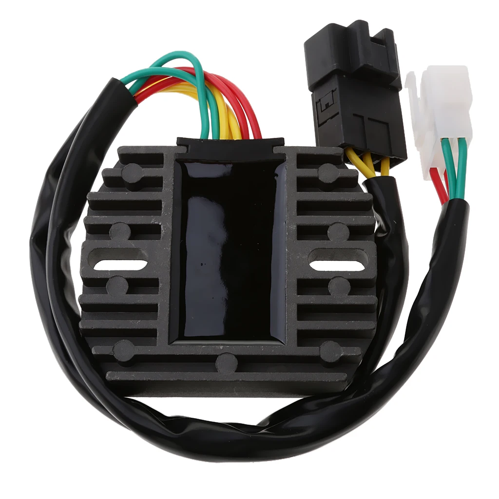Motorcycle 12V Voltage Regulator Rectifier with Heat Sink Protection for Honda CBR 600 F4i 2001 2006 Durable Accessory