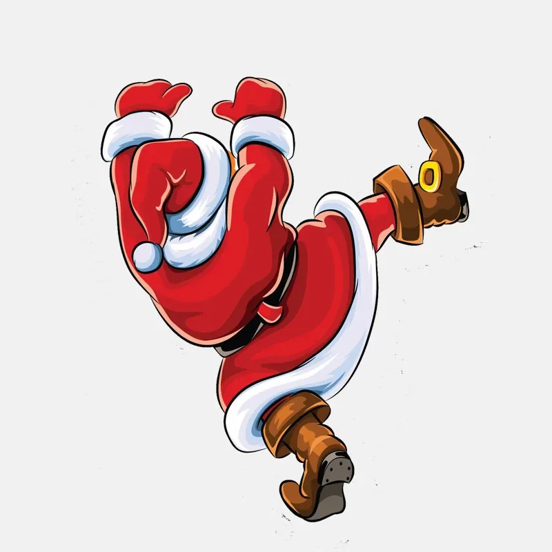 

Car Window Santa Claus Christmas Motorcycle Body Decal Car Sticker