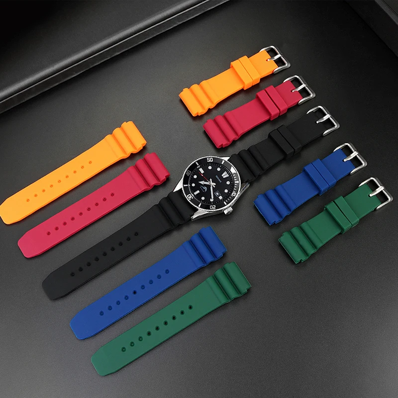 22Mm Silicone Strap… - image
