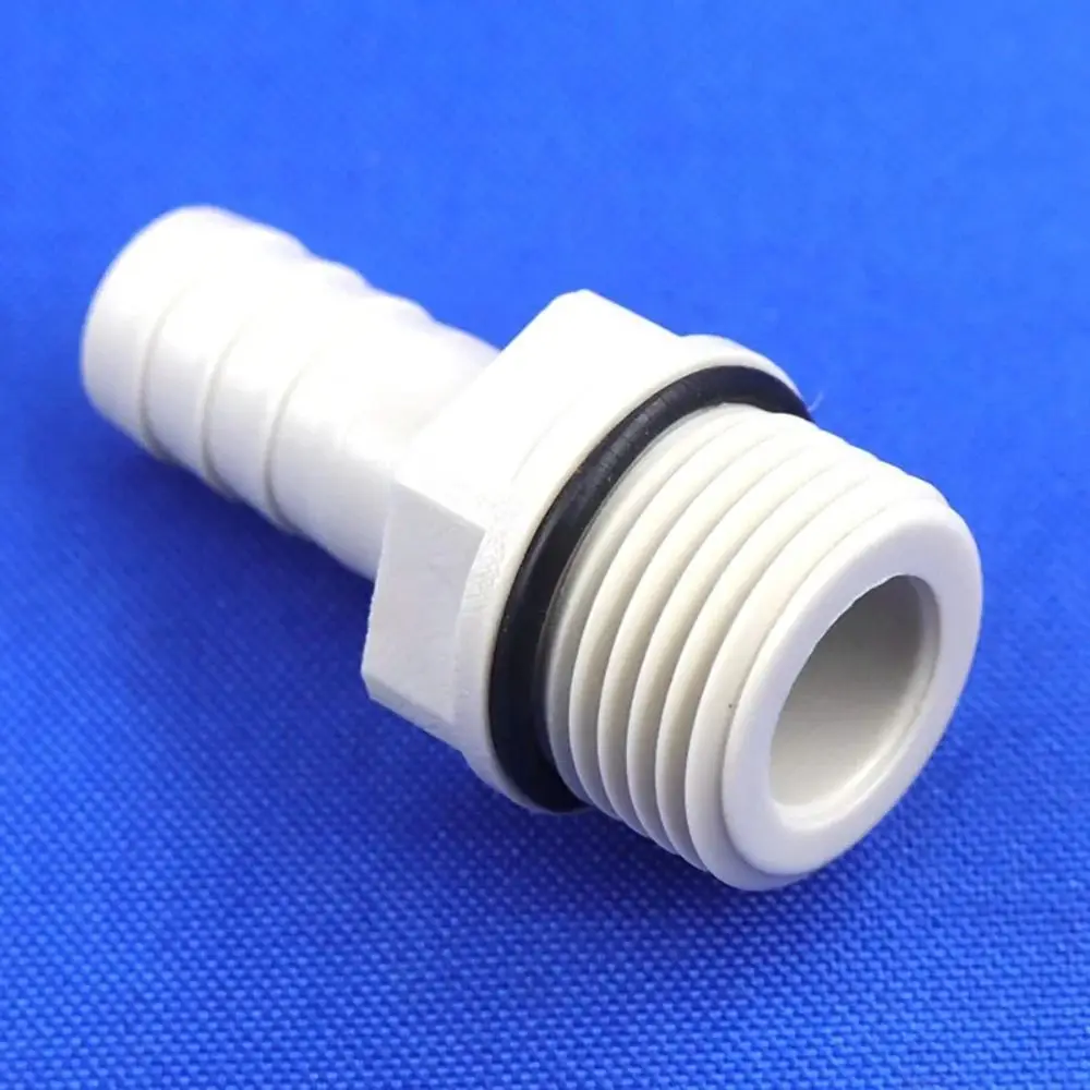 1Pcs 1/4" 1/8" BSP Male Thread Plastic Hose Fitting 6/8/10/12mm Barbed Tail Connector Joint Garden Irrigation Accessory