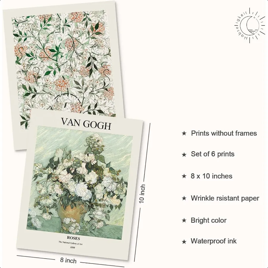 Habseligus حكيم الأخضر ماستر جدار الفن يطبع مجردة ماتيس جدار الفن معرض الملصقات الفن بوهو الفن يطبع غرفة الرجعية ديسمبر