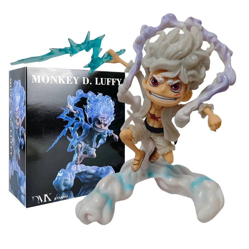 One Piece Anime-Figur Monkey D. Luffy Gear 5 Sonnengott Nika Luffy PVC-Modell Desktop-Dekoration Halloween Weihnachtsgeschenk Bestseller
