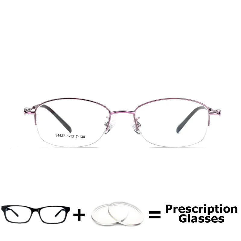 

Women Prescription Lenses Optical Myopia Glasses Read Anti Blue Ray Computer Working Progressive Eyewear Farsighted for Female