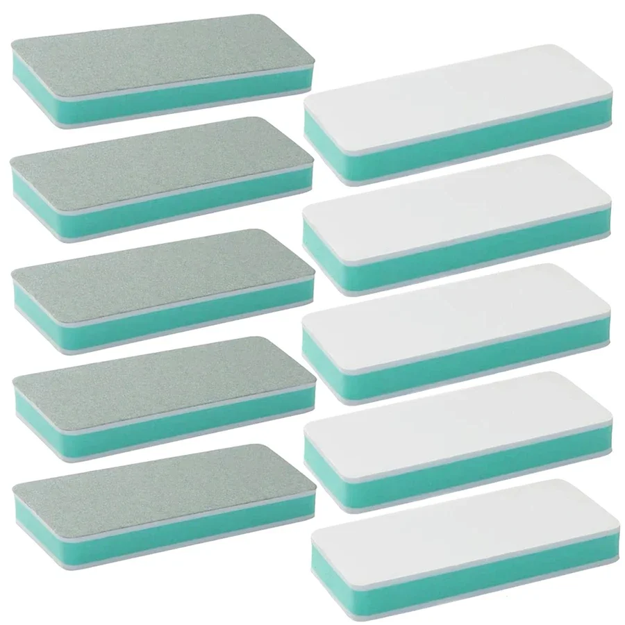10Pcs Dual-Sided Nail Buffing Blocks Professional Nail Care Multi-Functional Polishing Tools for Beauty Salon Shine Enhancing